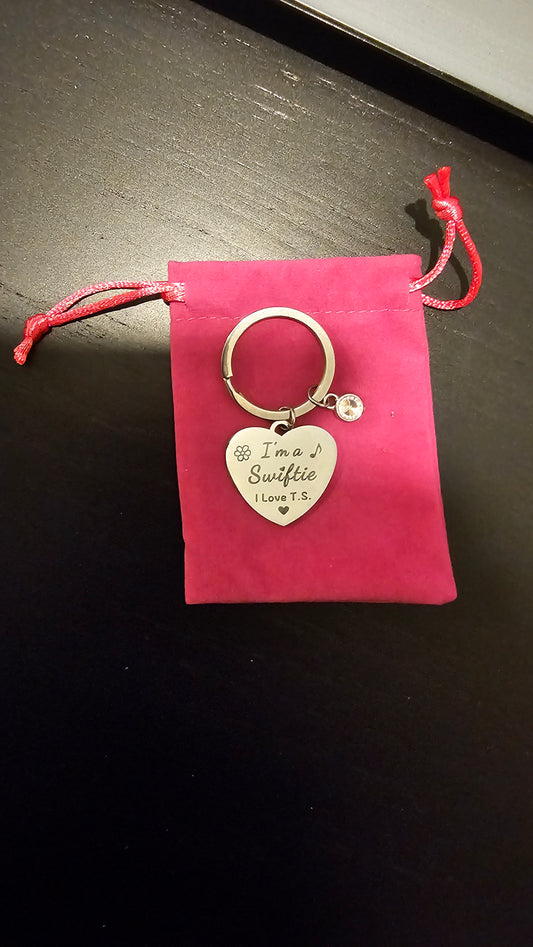 Taylor Swift Keyring with pouch